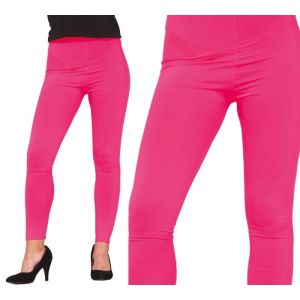 Leggins neon rosas